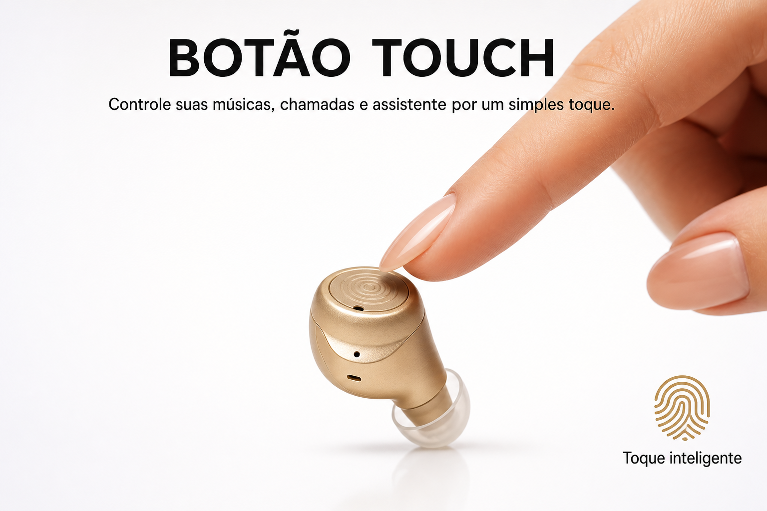 Botão Touch do KOE Nature T